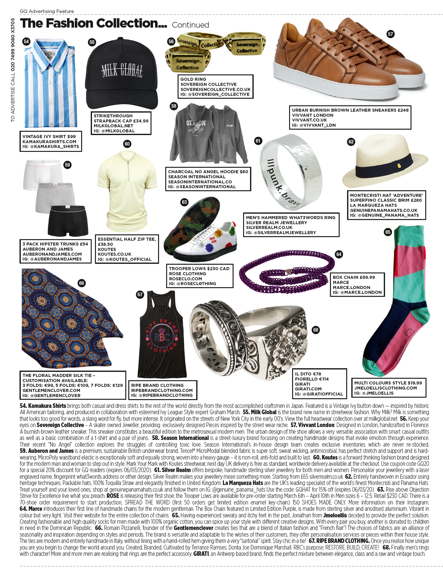 Mens what3words Ring