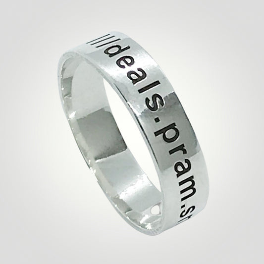 what3words Silver Ring