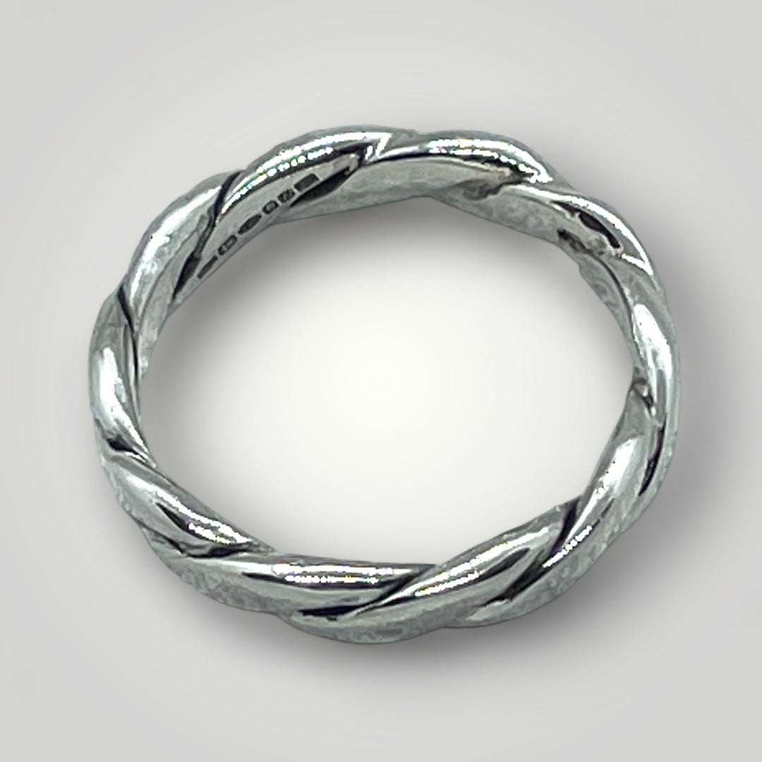 Twisted Ring Sterling Silver